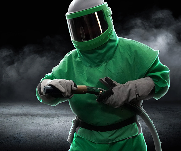 sand blasting PPE